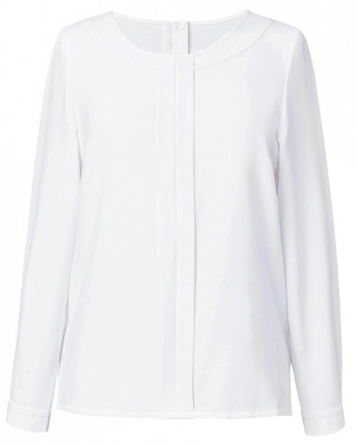 Female Riola Crepe de Chine Blouse [White]