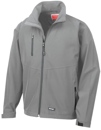 Unisex Baselayer Softshell Jacket [Silver Grey]